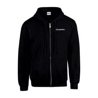 Conspirator zip-up hoodie