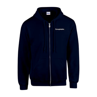 Conspirator zip-up hoodie